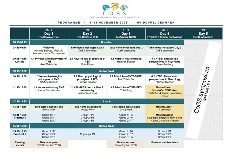 CoBS Week Program 2026